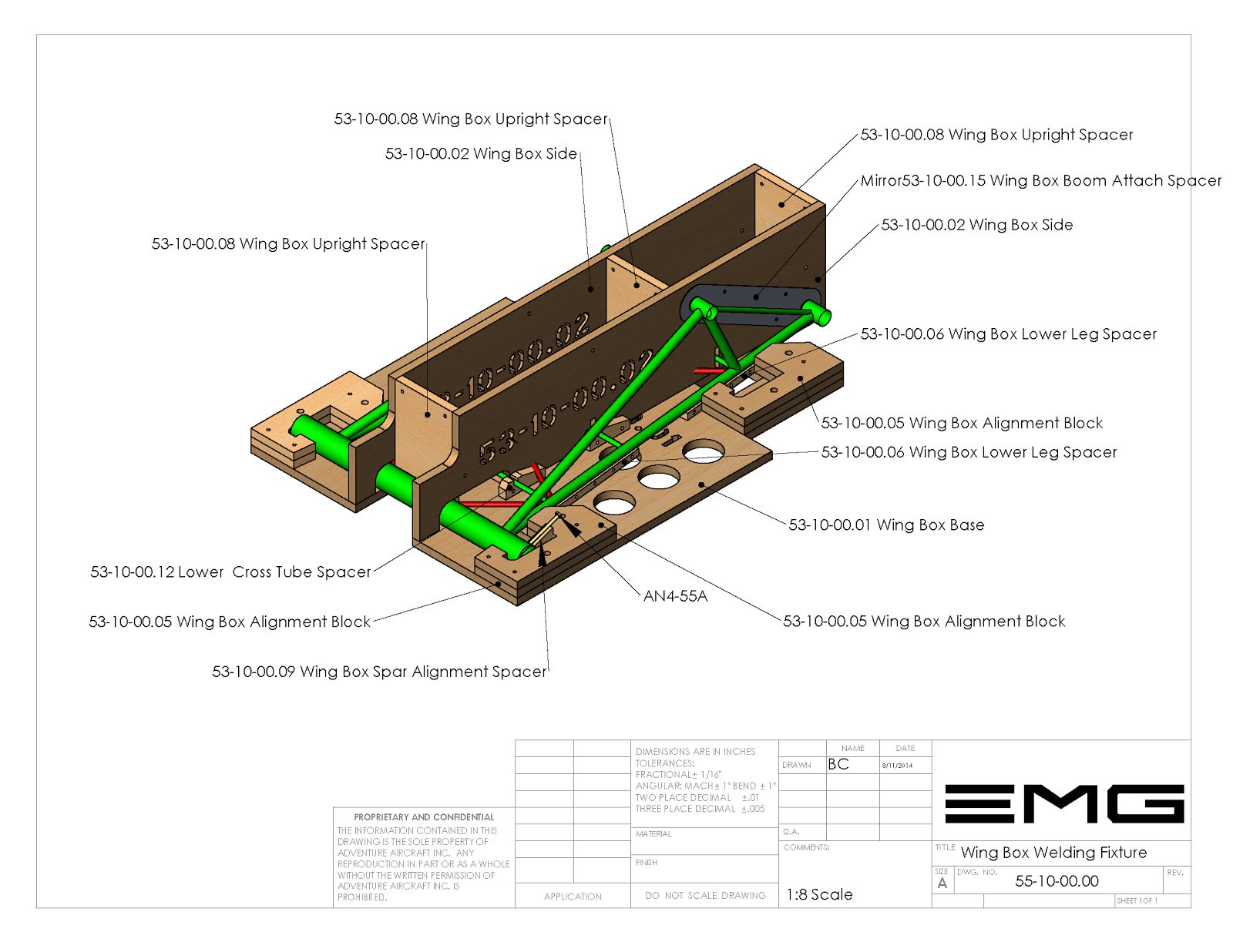 EMG-6 hangar photo