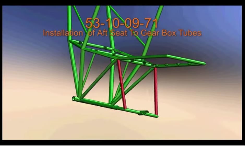 53-10-09-71 Seat To Gear Box Tube (Video)