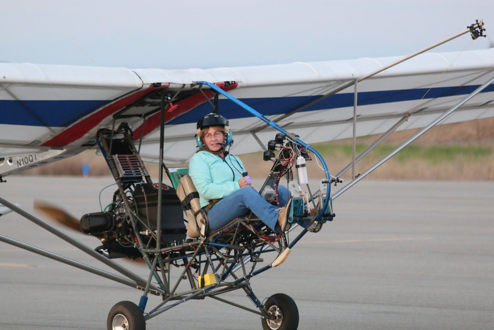 Carol Carpenter Fly’s the EMG-6
