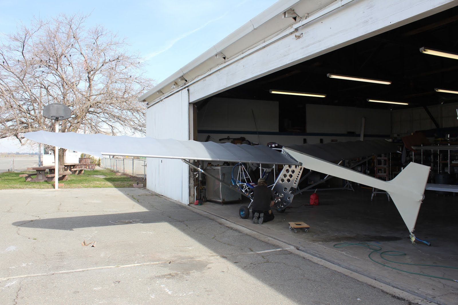 EMG-6 hangar photo